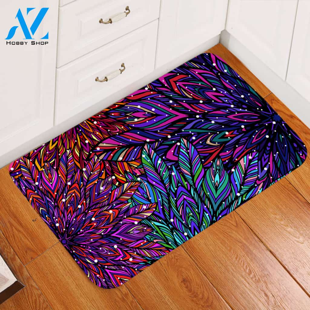 Lush Leaves Door Mat