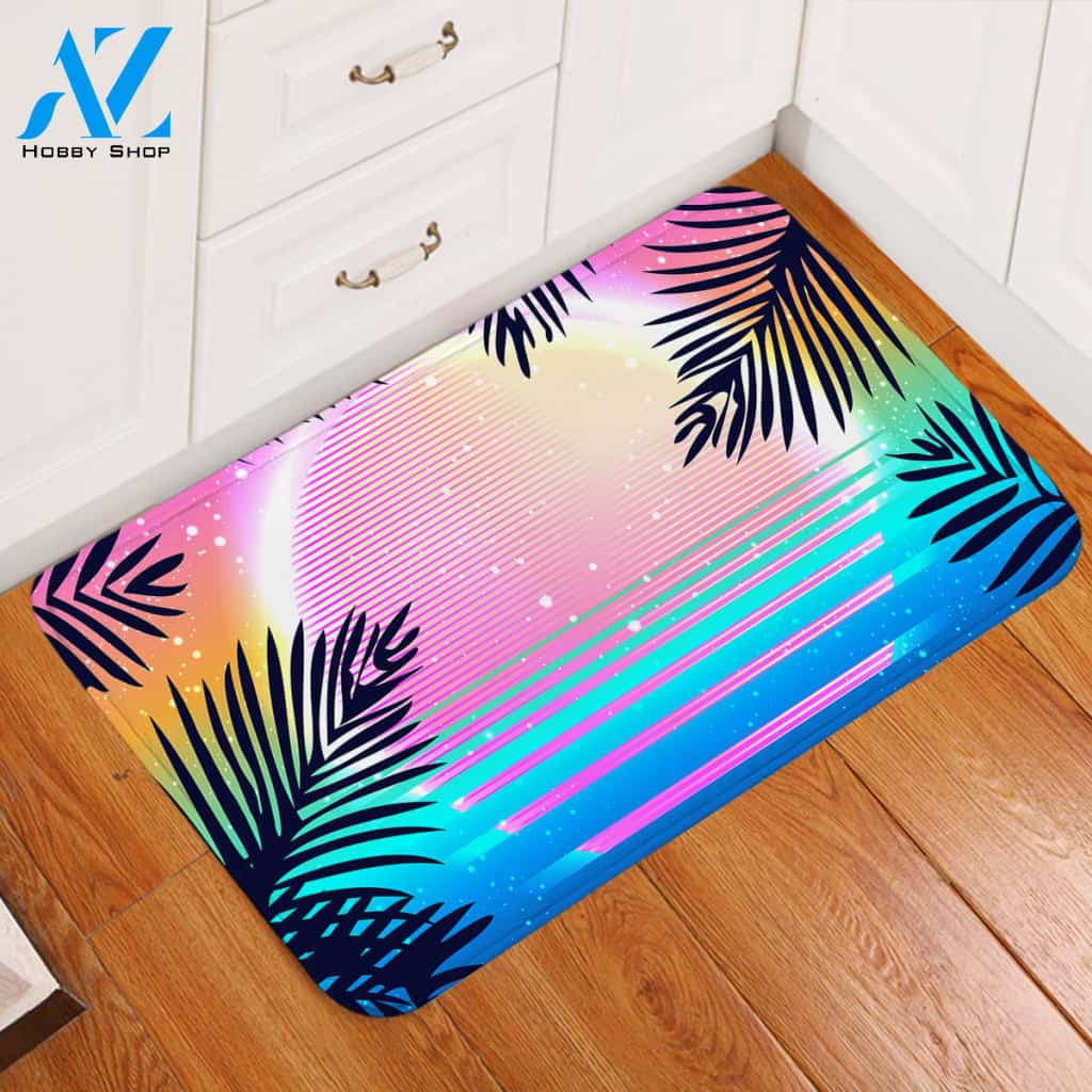 Magical Moonrise Door Mat