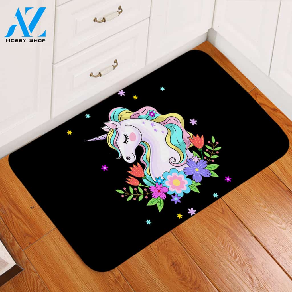 Magical Unicorn Door Mat