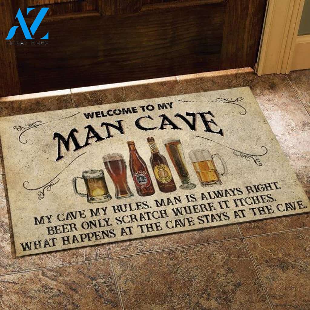 Man Cave Beer Doormat