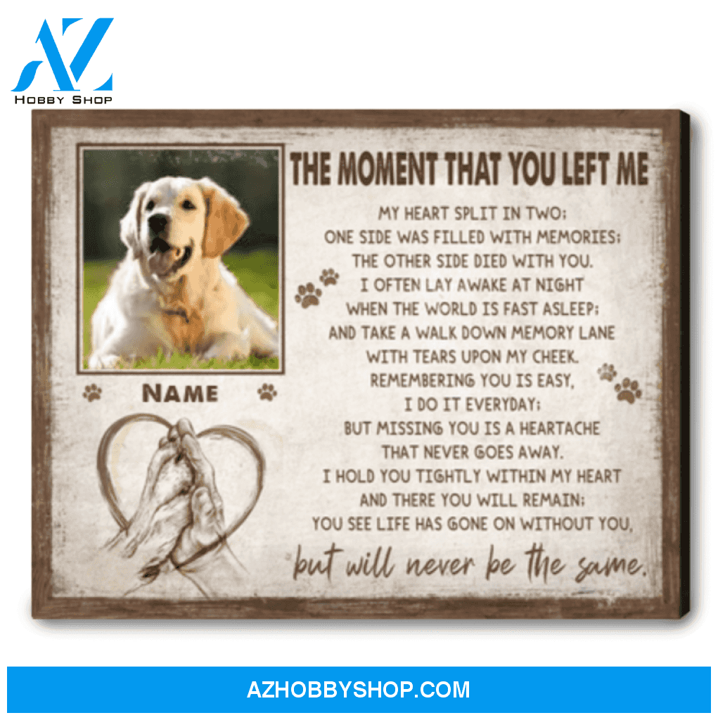 Memorial Gift Ideas For Loss Of Pet Gift For Grieving Dog Owner Personalized Pet Photo Gifts