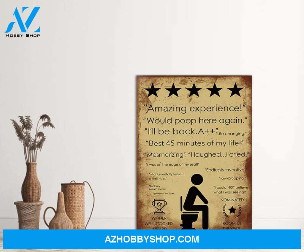 Funny Bathroom Metal Sign, Metal Bathroom Decor, Metal Bathroom Wall Art, Bathroom Canvas And Poster, Wall Decor Visual Art