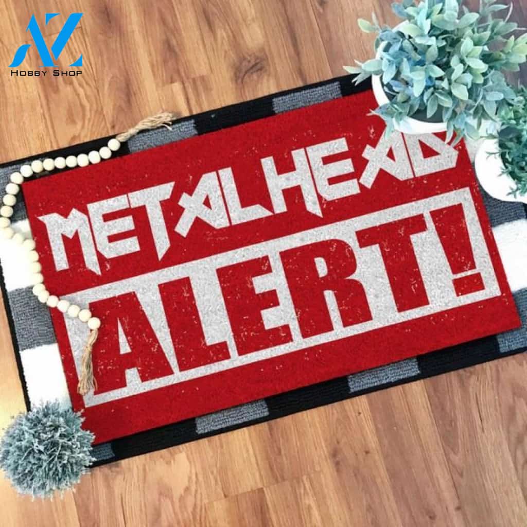 Metalhead alert! Doormat | Welcome Mat | House Warming Gift