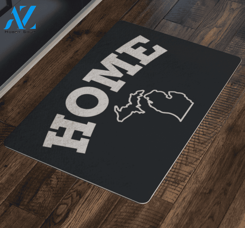 Michigan Home Doormat Indoor And Outdoor Doormat Warm House Gift Welcome Mat Gift For Family Michigan Lover