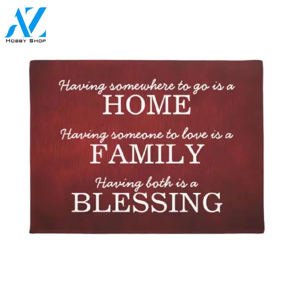 Motivational Family Quote Doormat Indoor And Outdoor Doormat Warm House Gift Welcome Mat Gift For Friend Family