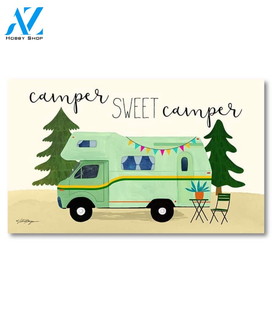 Motorhome RV Camper Sweet Camper Doormat - 18" x 30"