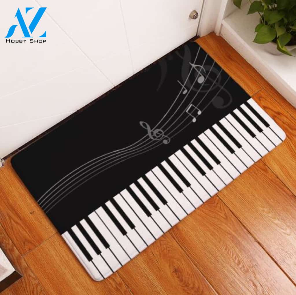 Music Piano Doormat Collections Indoor And Outdoor Doormat Warm House Gift Welcome Mat Birthday Gift For Music Lovers