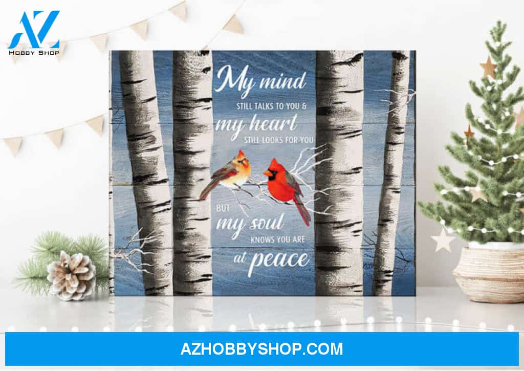 Ohcanvas My Mind Still Talks To You Cardinal Canvas Wall Art Decor
