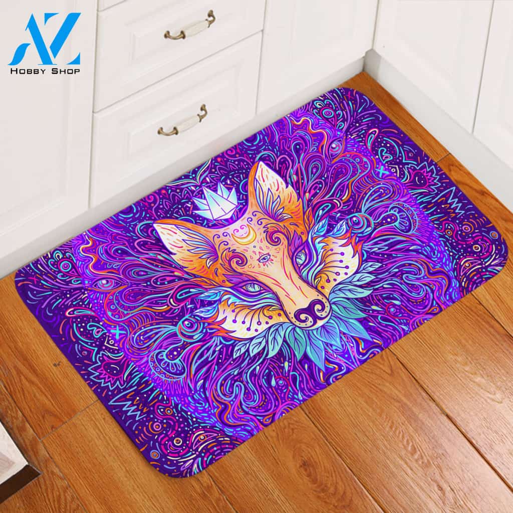 Mystique Fox Door Mat