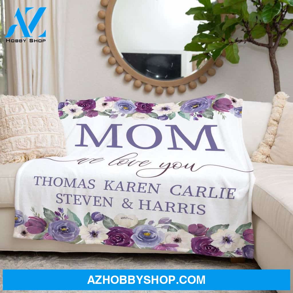 Nana Blanket, Grandma Blanket Mom Blanket Blanket For Adults, Gift For Women, Gift For Grandma