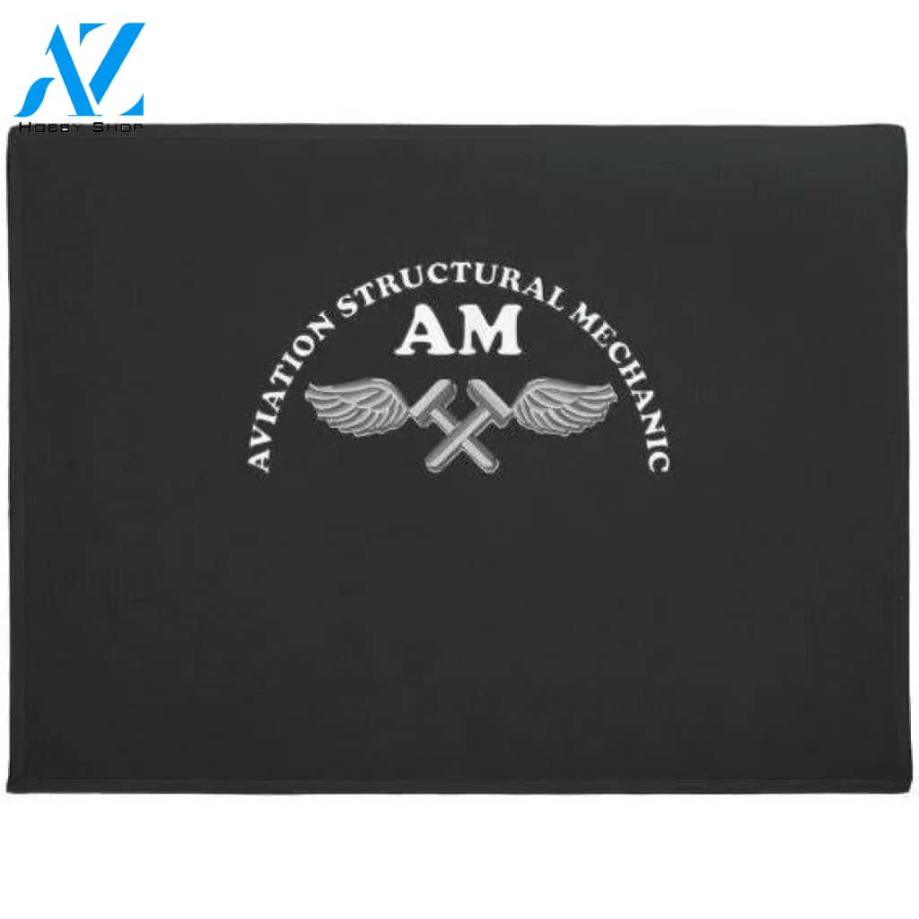 Navy Aviation Structural Mechanic Rating Badge Doormat Welcome Mat House Warming Gift Home Decor Funny Doormat Gift Idea