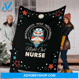 Night Owl Nurse Fleece Blanket