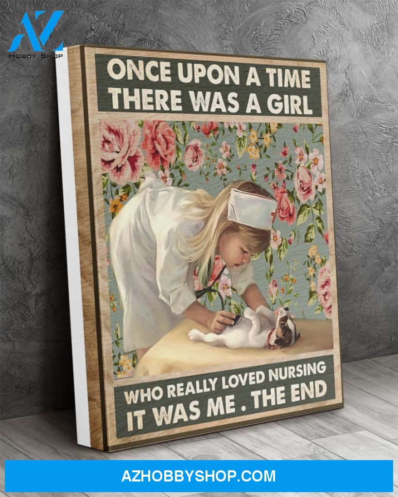 Nurse Once Upon A Time Canvas Print