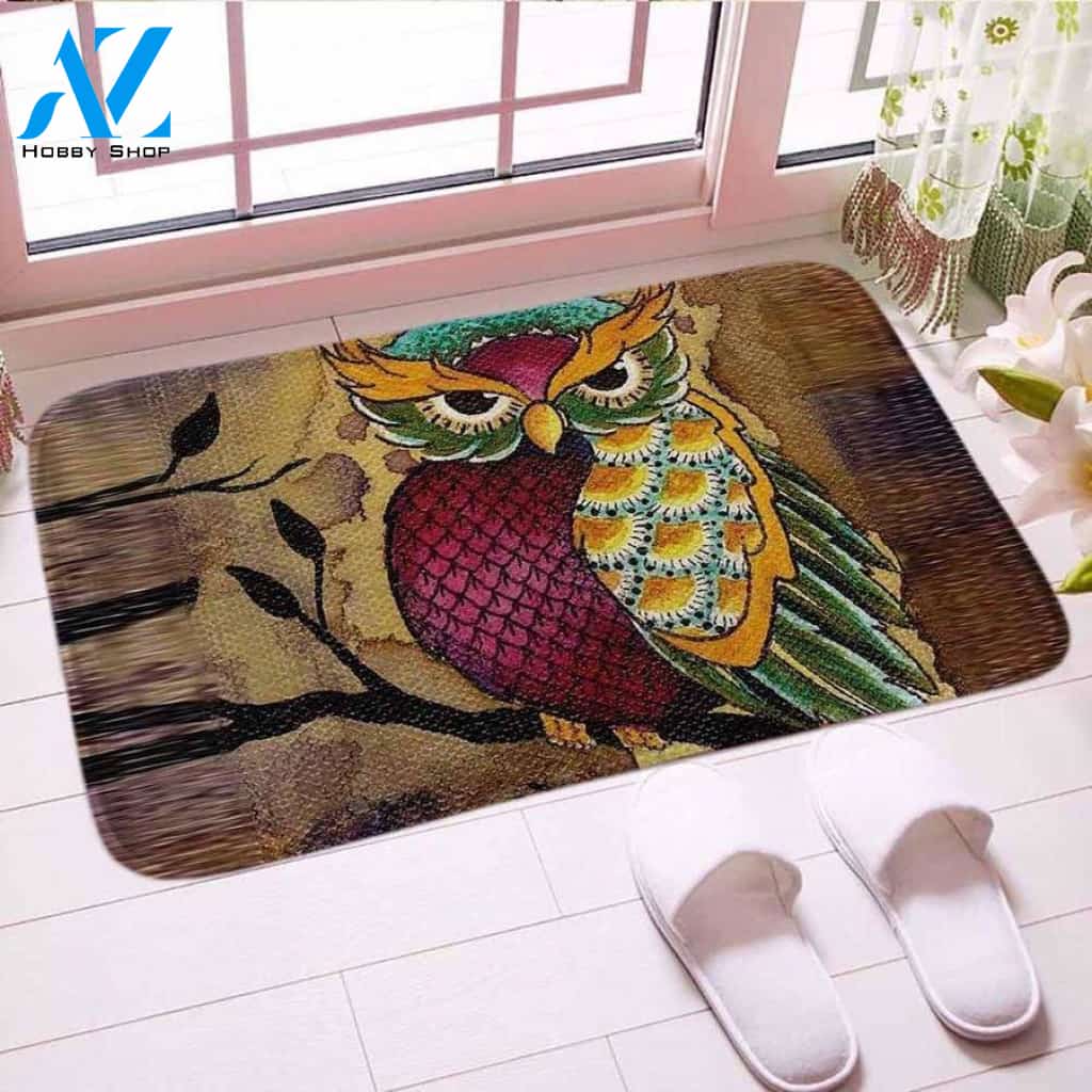Owl Lover Doormat | Welcome Mat | House Warming Gift