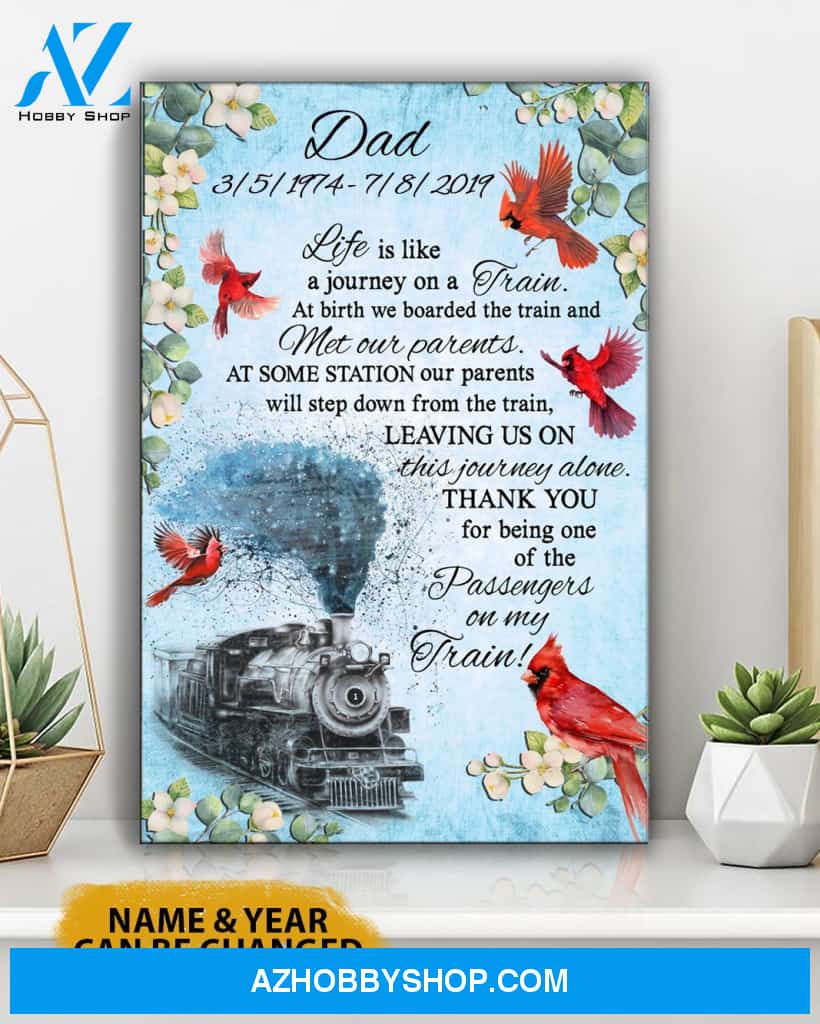 Passengers On My Train Customize Canvas