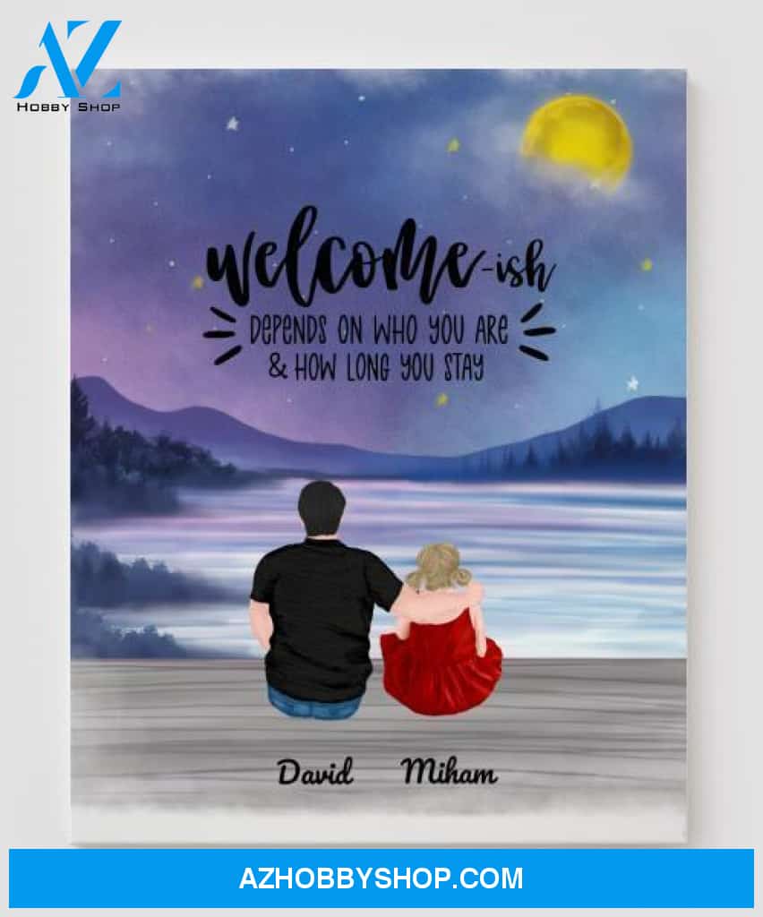 Personalized Canvas, Gifts For Dad, For Mom Canvas Wall Art, Wall Decor Visual Art Fathers Day Gifts, My Poster Wall V4