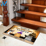 Personalized Cat Breed & Name, Custom Doormat Cat Halloween, Welcome To Cat's House, Cat Lovers, M0402, DO99