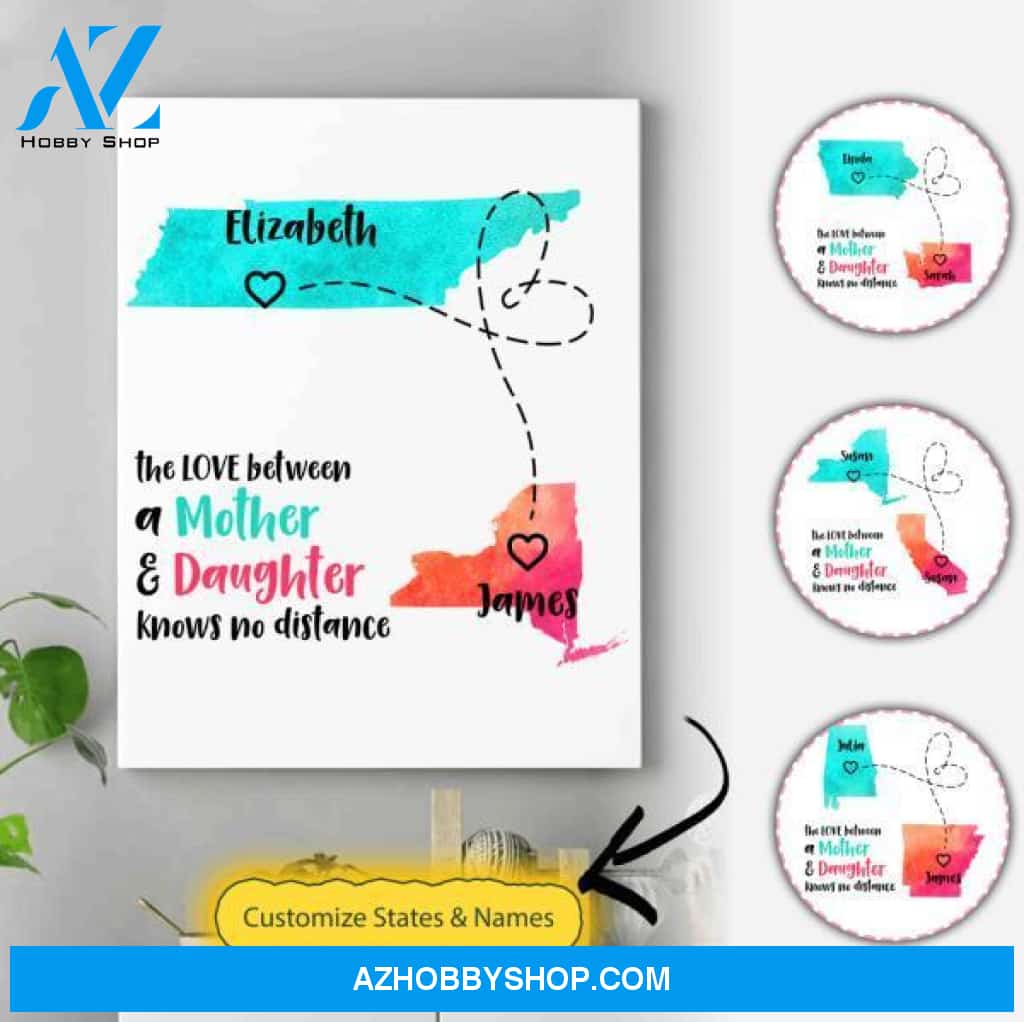 Personalized Mother Canvas - Birthday Gifts For Mum - Best Gifts For Mother In Law