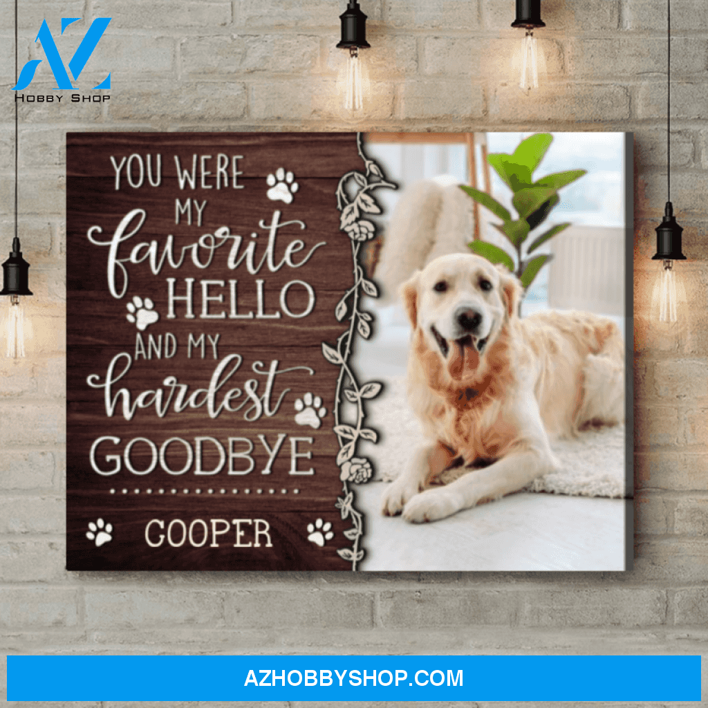 Personalized Pet Memorial Gifts Pet Sympathy Gifts Memorial Sayings For Loss Of Pet Ohcanvas