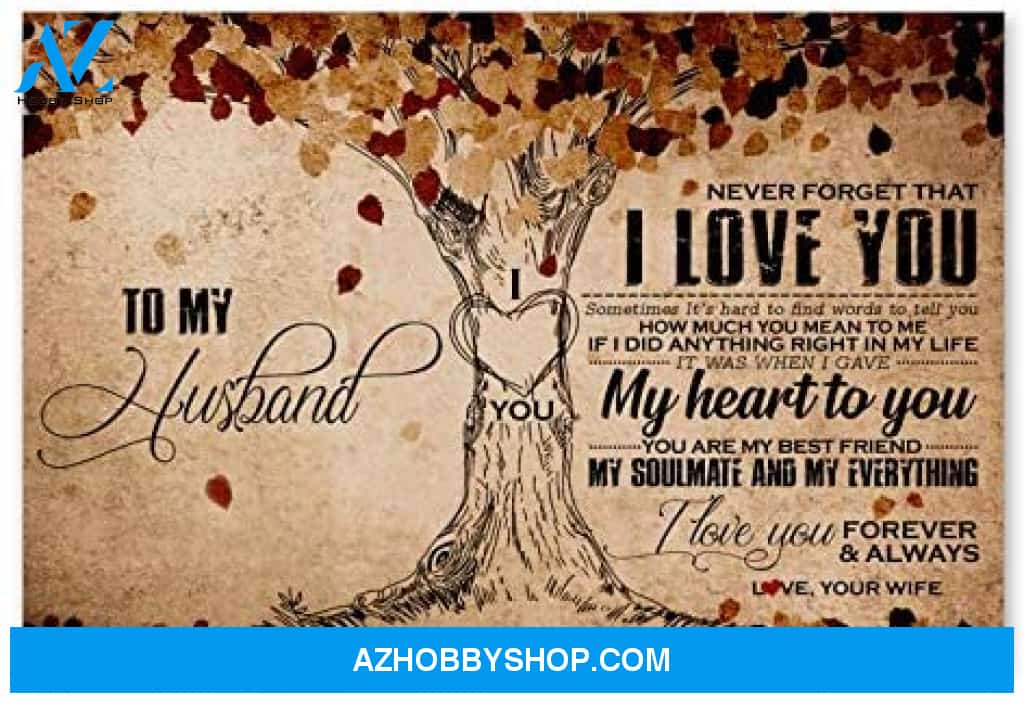 Personalized To My Husband Perfect Husband Gifts Posters