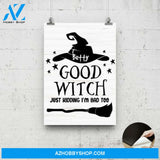 Personalized Witch Wall Art - Twin Sister Gifts - Gifts For Halloween Lovers