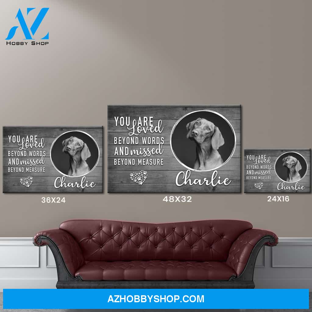 Pet Memorial Premium Canvas