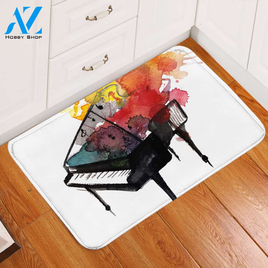 Piano Melody Door Mat