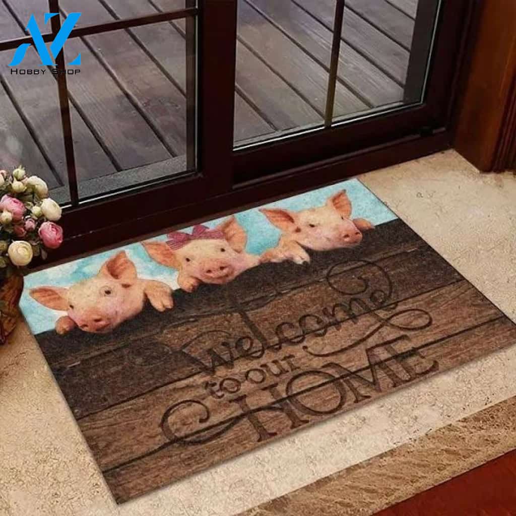 Pig Doormat