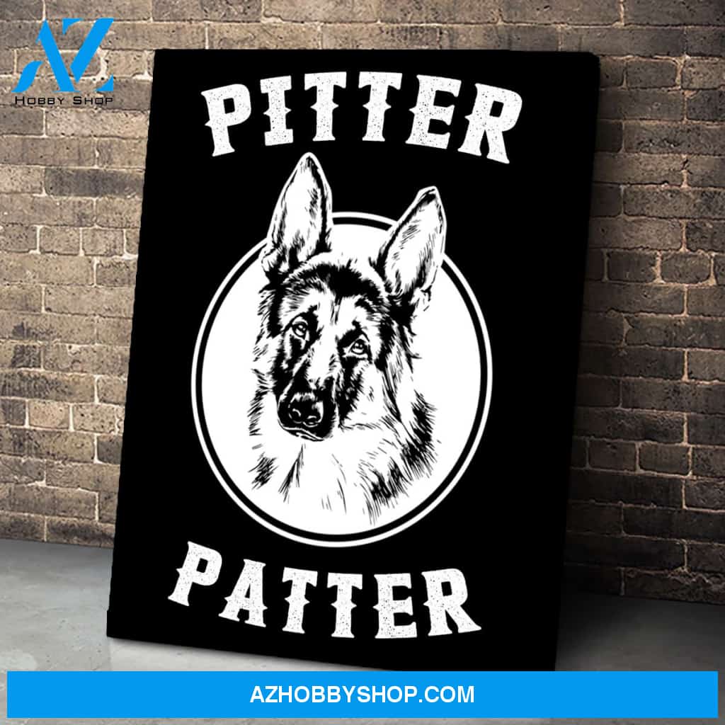 Pitter Patter Canvas Print Wall Art - Matte Canvas