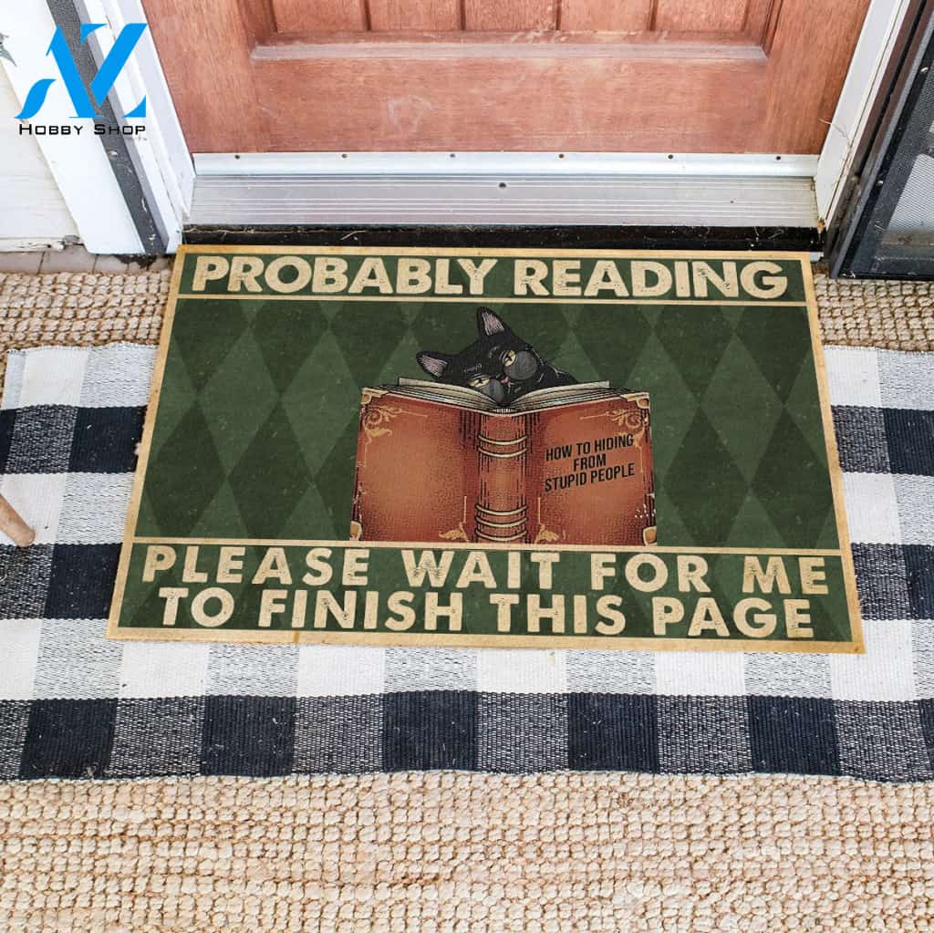 Please Wait For Me Doormat