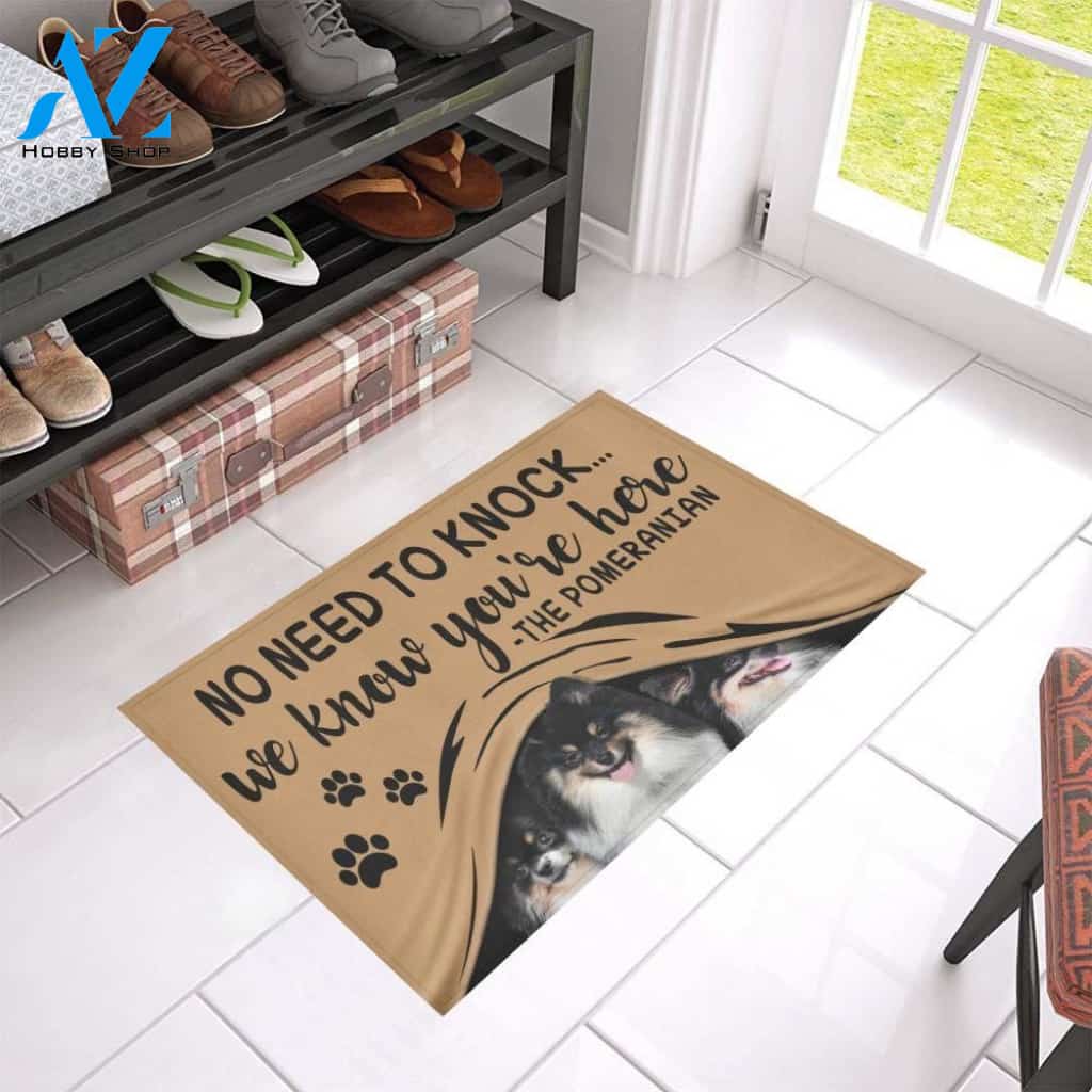 Pomeranian CL09100156MDD Doormat