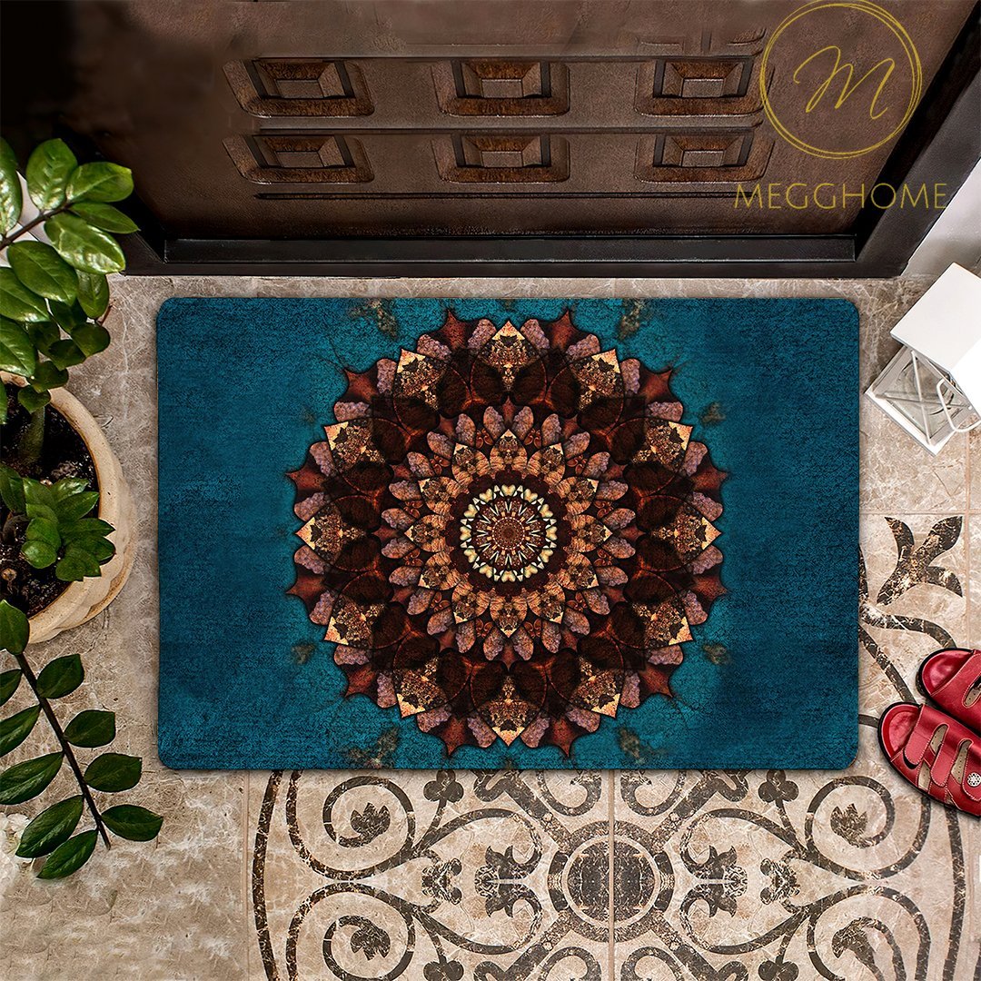 Mandala Boho 11 Doormat | Colorful | Size 8x27'' 24x36''