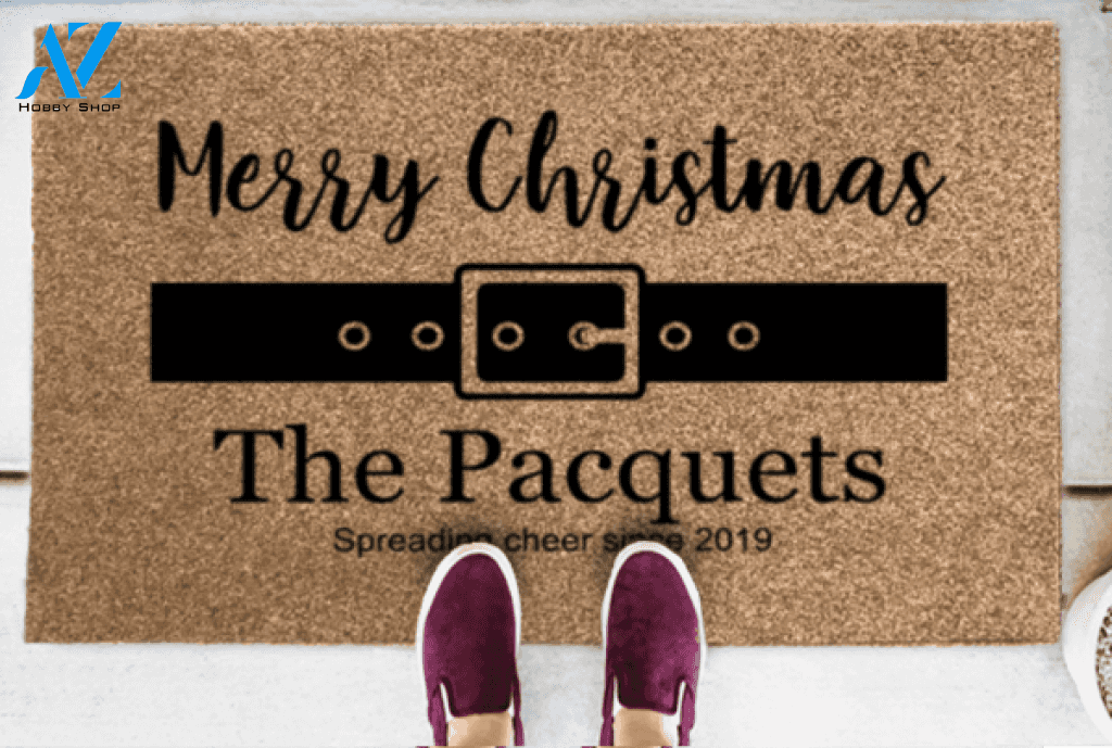 Santa's Belt Personalized