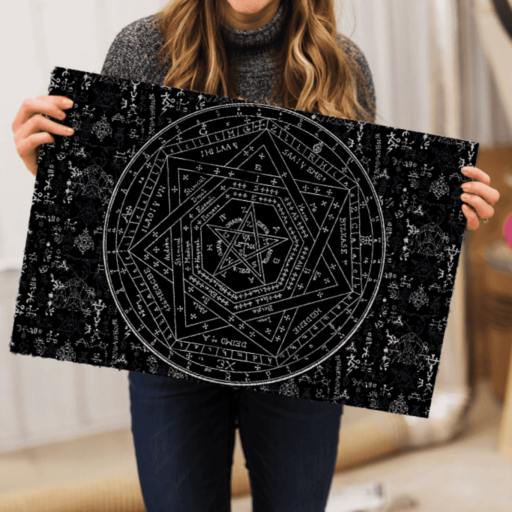 Satanic Occult 1 Doormat