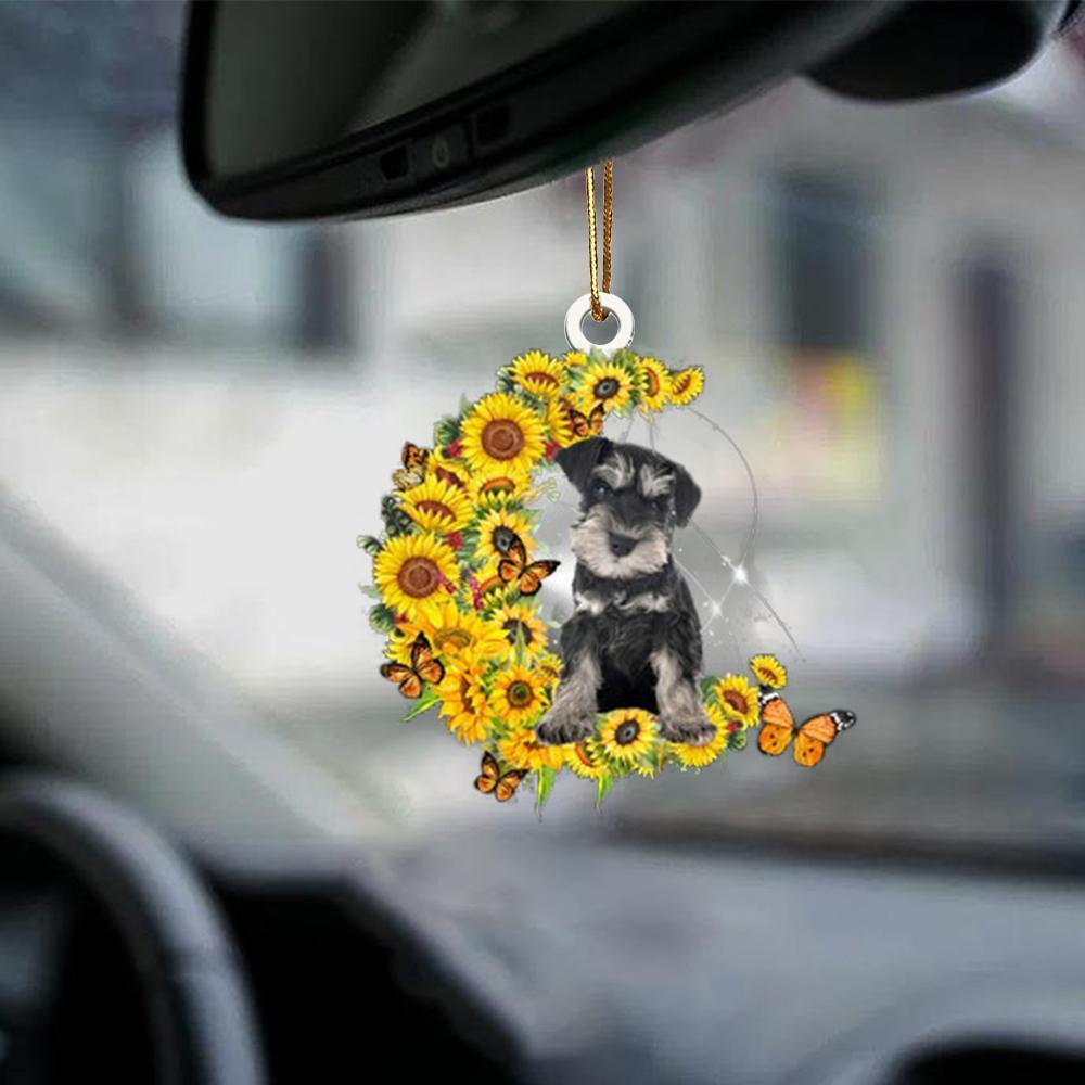 Schnauzer Stand-Be Kind-Two Sided Ornament