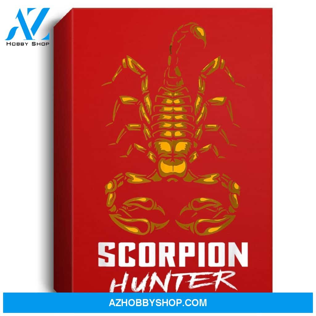 Scorpion Hunter Portrait Canvas