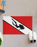 Scuba Diving Indoor And Outdoor Doormat Gift For Scuba Diving Lovers Birthday Gift Decor Warm House Gift Welcome Mat