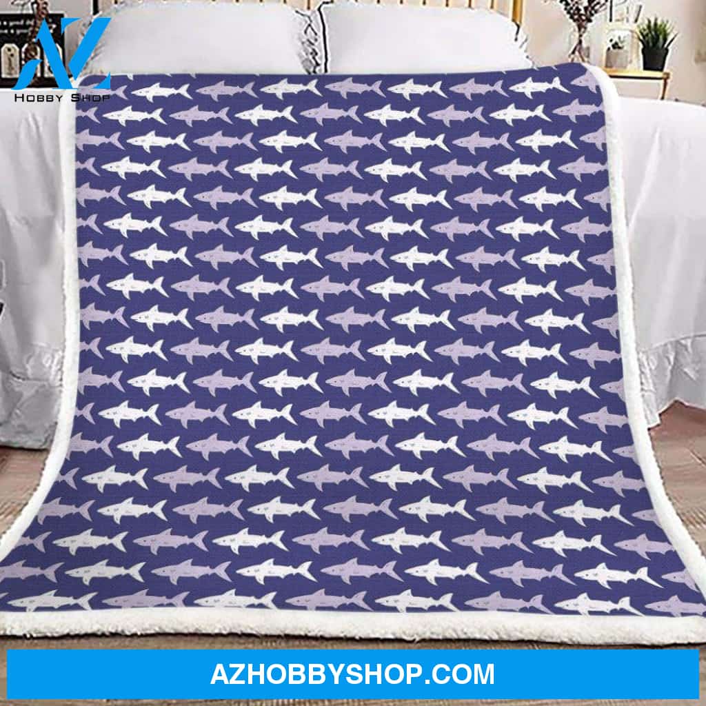 Shark Fleece Blanket
