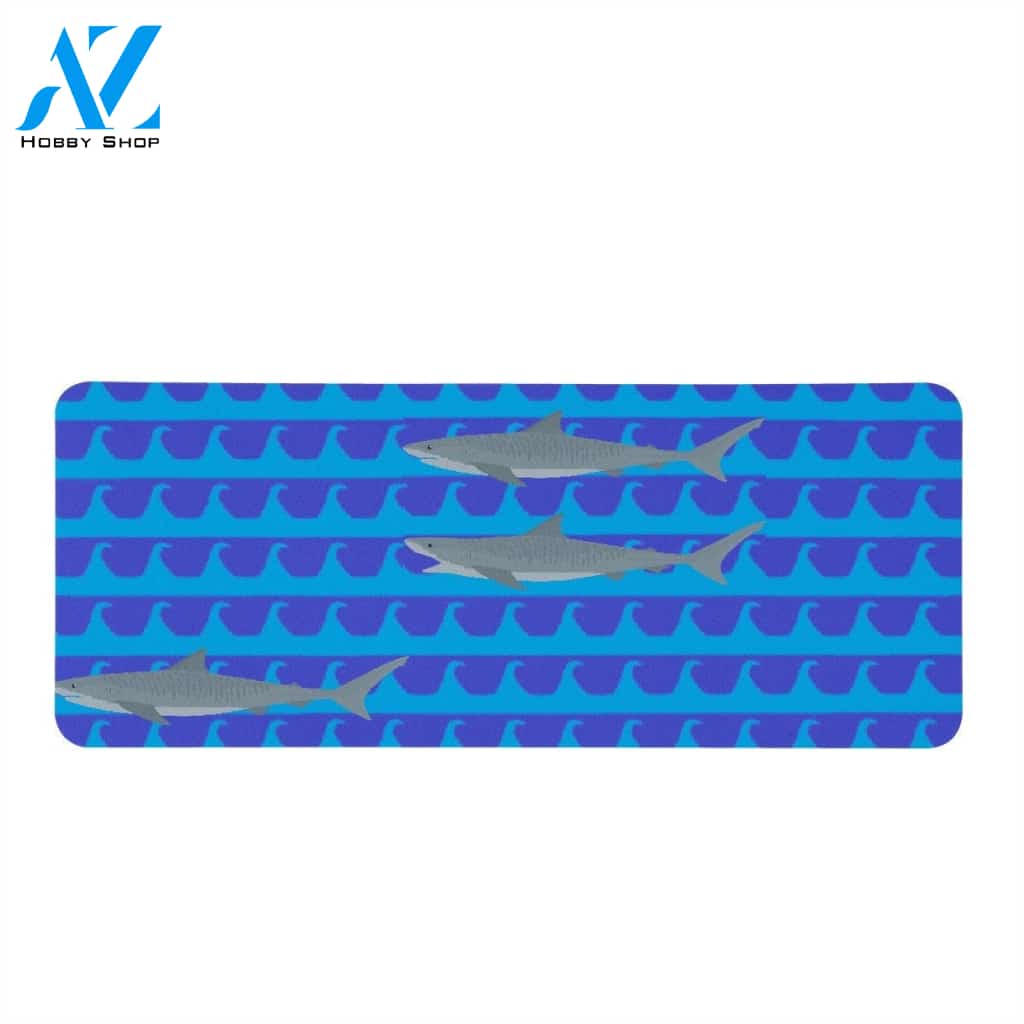 Sharks Rectangular Doormat