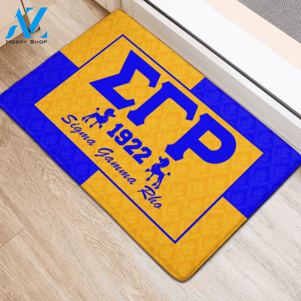 Sigma Gamma Rho Doormat