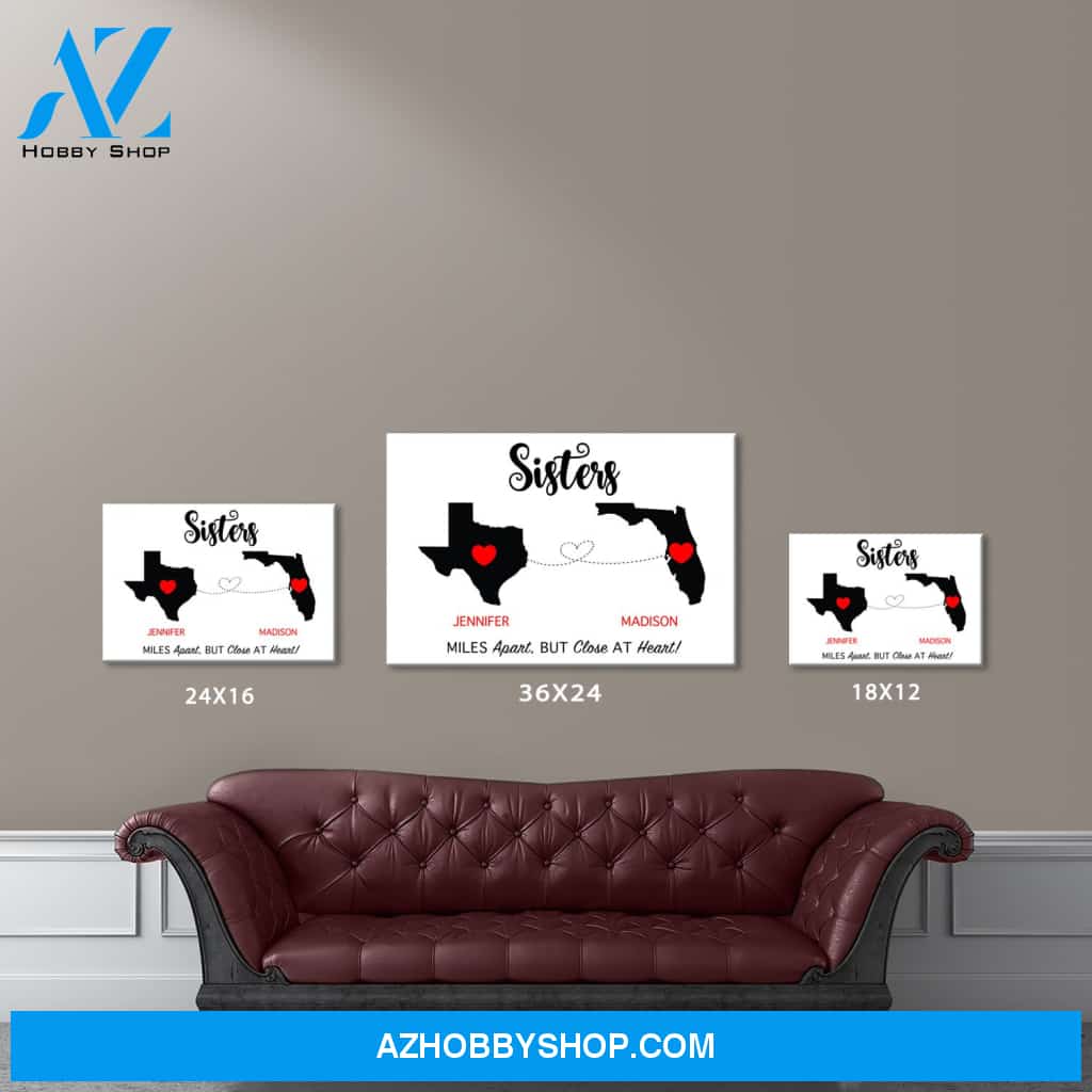 Sister Country Premium Canvas