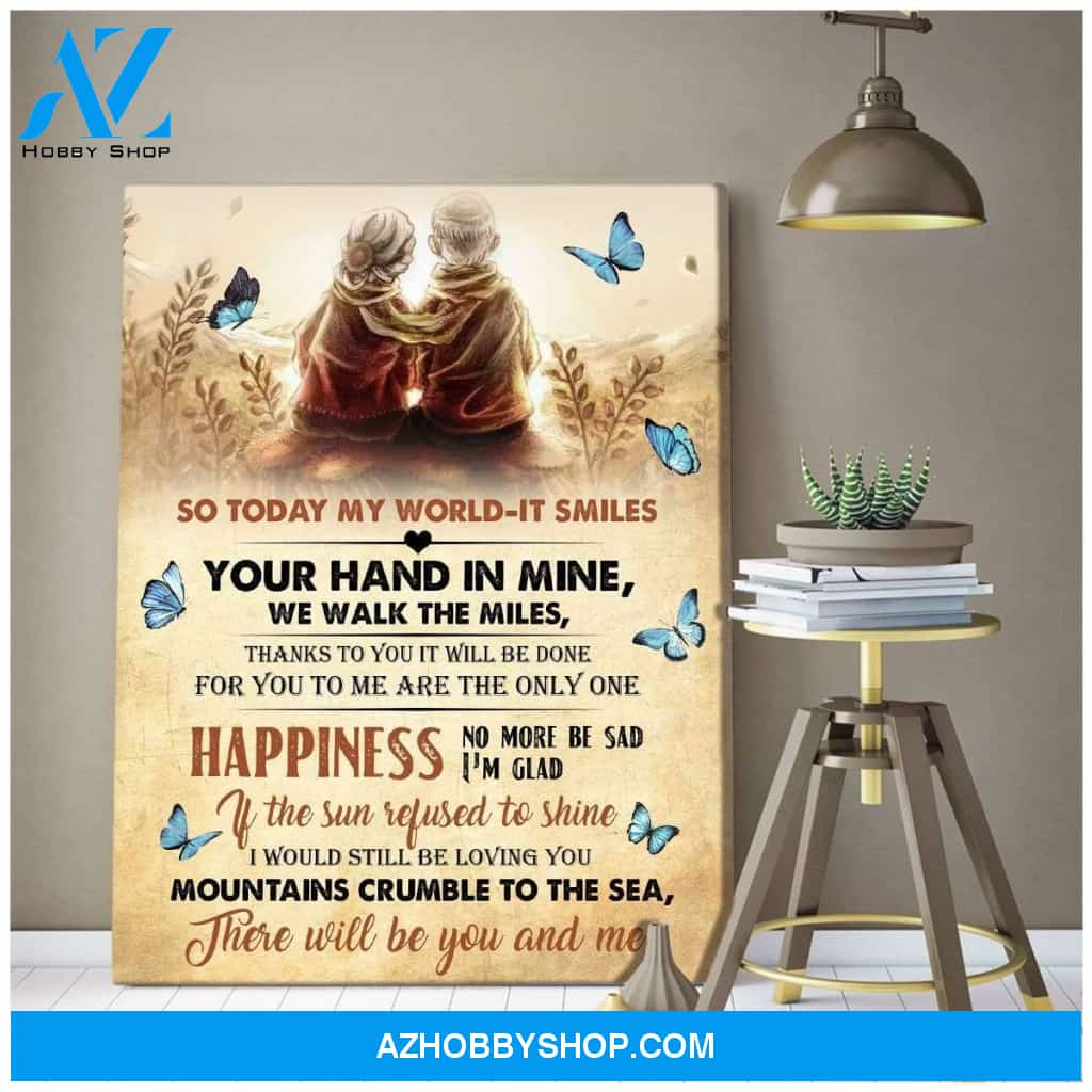 So Today Butterfly Wall Art Canvas