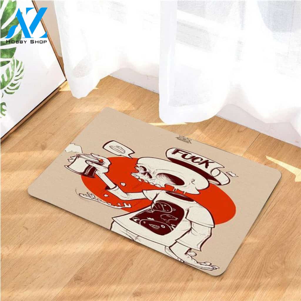 Spray Pilox skull doormats