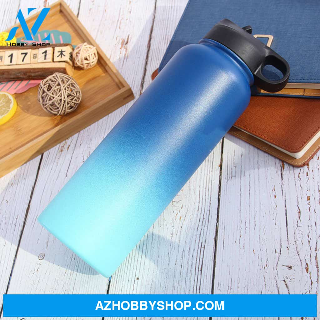 Stainless Steel Wide-Mouth Outdoor Sports Vacuum Flask 9Color / 32Oz