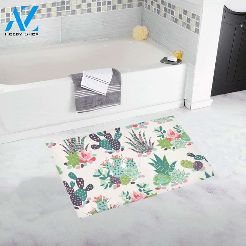 Succulent Indoor And Outdoor Doormat Warm House Gift Welcome Mat Gift For Friend Gift For Family Birthday Gift