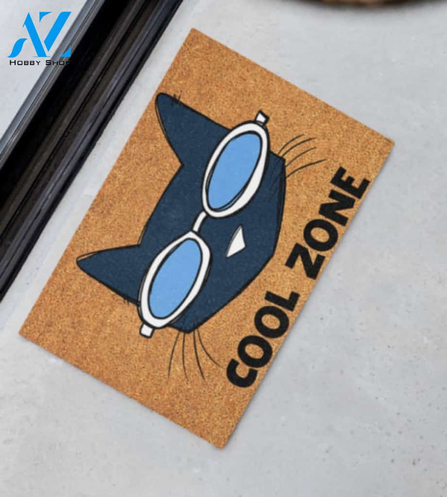 Teacher Cool Zone Doormat