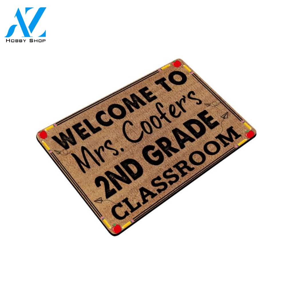 Teacher Welcome Doormat Home Decor – Doormat