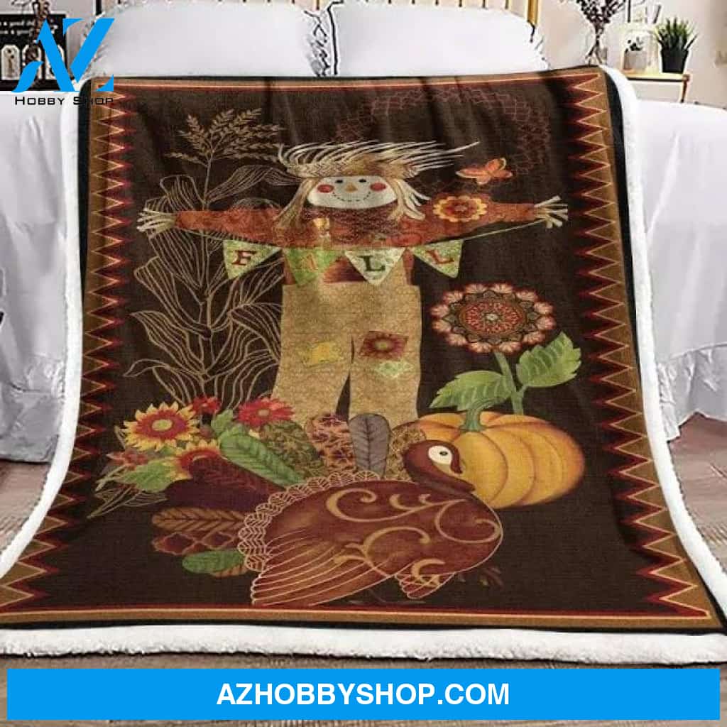 Thanksgiving Figurehead Turkey Fleece Blanket Gift For People Home Decor Bedding Couch Sofa Soft And Comfy Cozy