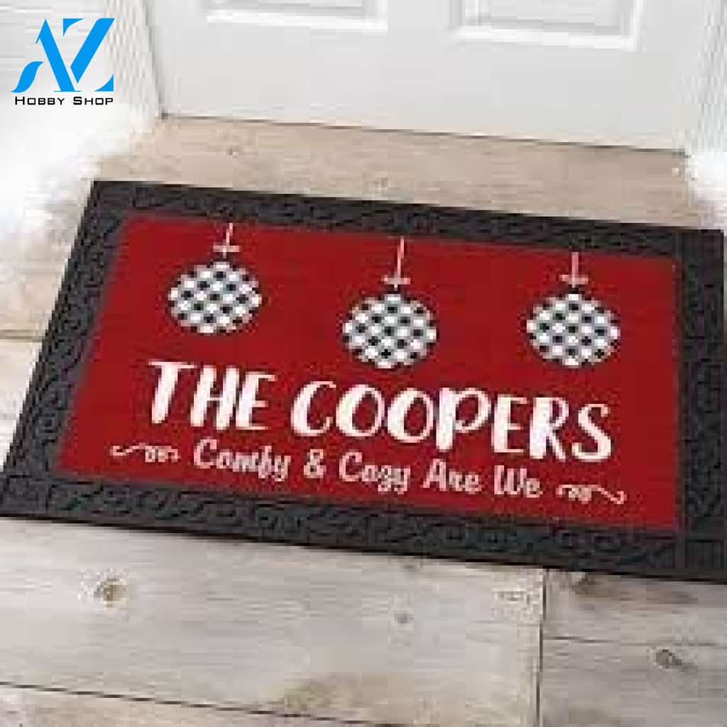 The Coopers Christmas CLT091036R Doormat