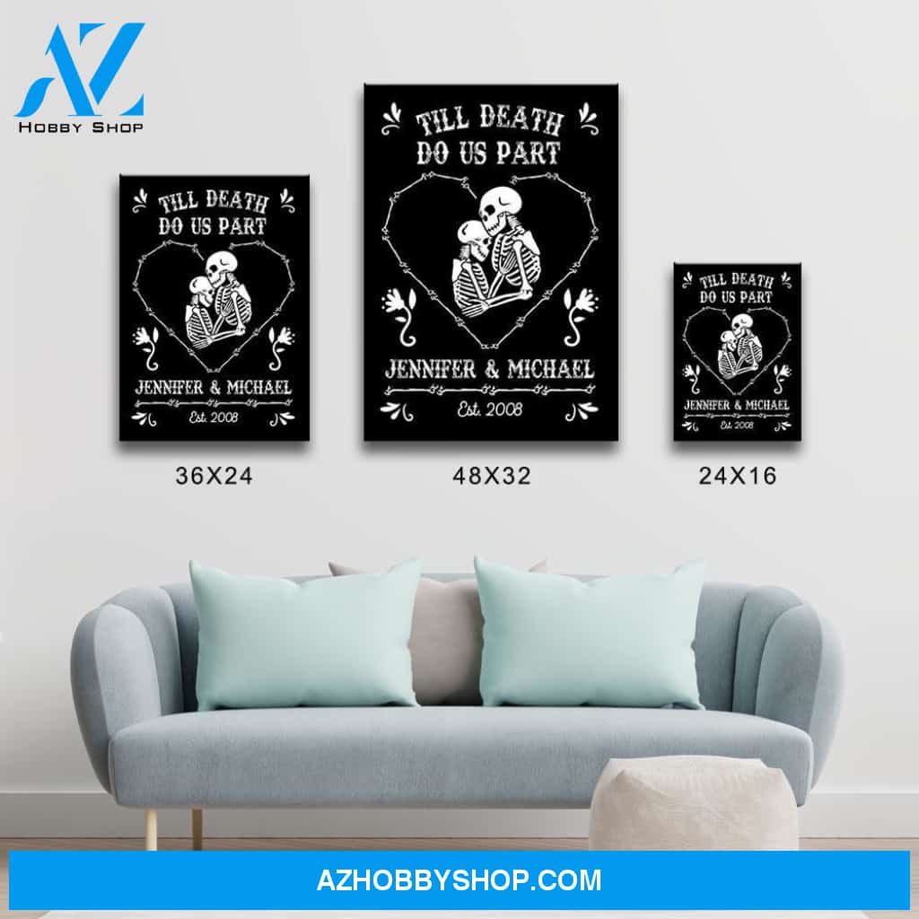 Till Death Premium Canvas